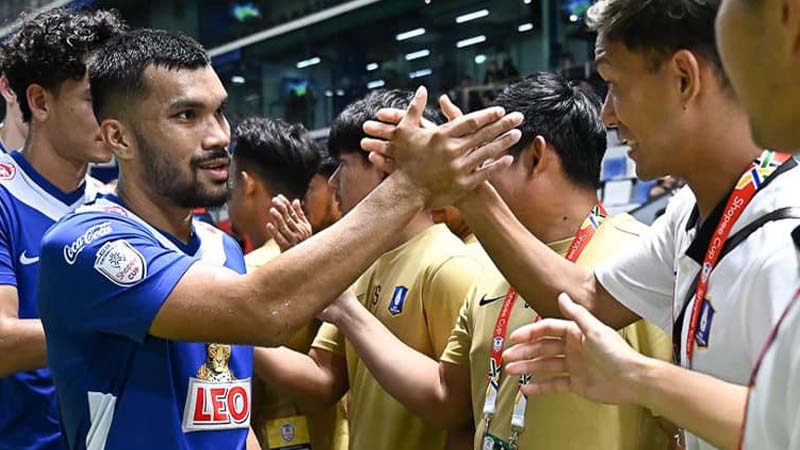 แฟนบอลบีจีถึงขั้นโห่ใส่ทีม หลังโดนทีมจากเขมรกดใส่จนเกือบเสมอ