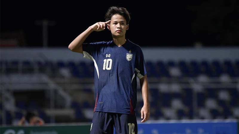 ไทย U17 พลิกกลับมาชนะอินเดีย