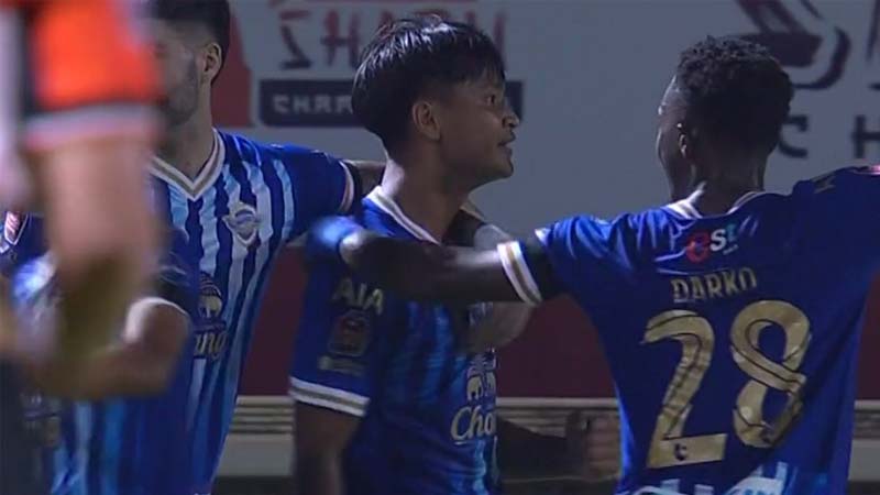 ยศกร กองหน้าไทย U23 ยิง 2 ประตูพาทีมบุกชนะ