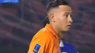 แบ็คซ้ายทีมชาติไทย โดนเปลี่ยนออกช่วงพักครึ่ง ทั้งๆที่เปลี่ยนตัวลงในครึ่งแรก